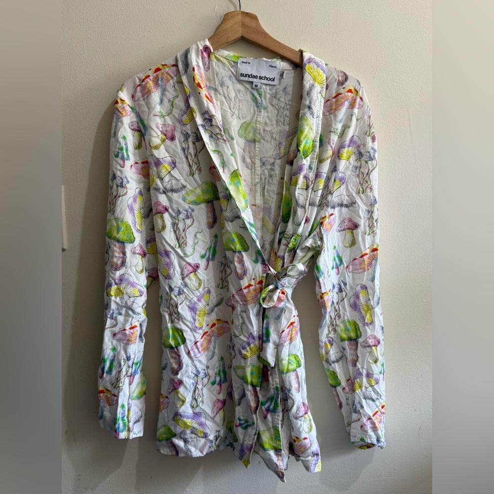 Sundae School Women's Multicolor Floral Blouse